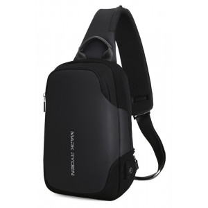 MARK RYDEN τσάντα crossbody MR7056, θήκη tablet 9.7, αδιάβροχη, μαύρη MR7056-00