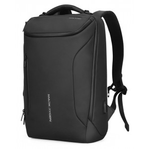 MARK RYDEN τσάντα πλάτης MR9031Y, με θήκη laptop 15.6, μαύρη MR9031Y-SJ00