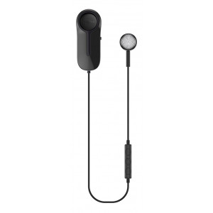 BASEUS bluetooth earphones ENCOK Α06, με μαγνήτη και κλιπ, δόνηση, μαύρα NGA06-01
