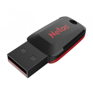 NETAC USB Flash Drive U197, 64GB, USB 2.0, μαύρο NT03U197N-064G-20BK