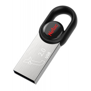 NETAC USB Flash Drive UM2, 32GB, USB 2.0, μαύρο NT03UM2N-032G-20BK
