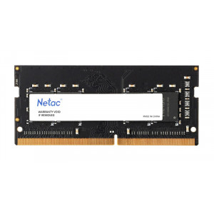 NETAC μνήμη DDR4 SODIMM NTBSD4N26SP-08, 8GB, 2666MHz, CL19 NTBSD4N26SP-08