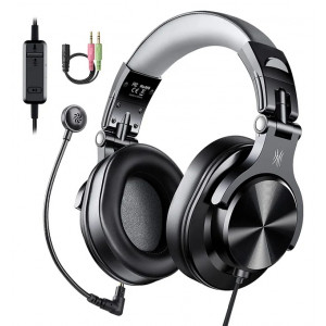 ONEΟDIO gaming headset Fusion A71D, 3.5mm σύνδεση, Hi-Res, 40mm, μαύρο OA-A71D