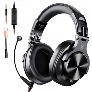 ONEΟDIO gaming headset Fusion A71M, 6.35mm & 3.5mm, Hi-Res, 40mm, μαύρο OA-A71M