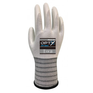 WONDER GRIP αντιολισθητικά γάντια εργασίας Opty, XL/10, λευκά OP-650-10XL