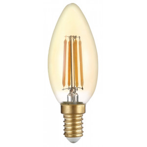 OPTONICA LED Λάμπα Candle C35 Filament 1490, 4W, 2500K, E14, 400LM OPT-1490