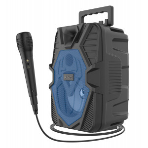 CELEBRAT φορητό ηχείο OS-06 με μικρόφωνο, 5W, 1200mAh, Bluetooth, μπλε OS-06-BL