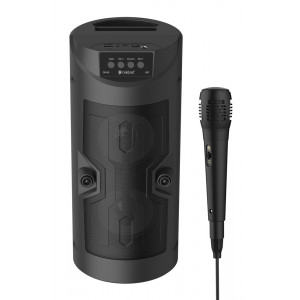 CELEBRAT φορητό ηχείο OS-09 με μικρόφωνο, 10W, 1200mAh, Bluetooth, μαύρο OS-09-BK