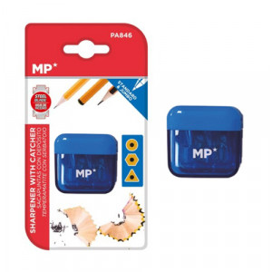 MP ξύστρα μολυβιών με κάδο PA846, μπλε PA846-BL