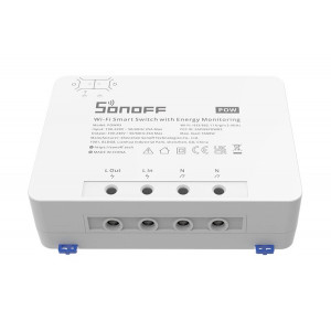 SONOFF smart διακόπτης παρακολούθησης ισχύος POWR3, WiFi, 25A, λευκός POWR3