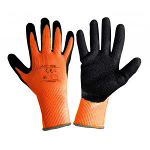 LAHTI PRO αντιολισθητικά γάντια εργασίας L2508, 10/XL, πορτοκαλί-μαύρο PR-L250810K
