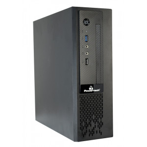 POWERTECH PC Case PT-1098 με 250W PSU, Mini-ITX, 280x93x290mm, μαύρο PT-1098