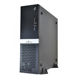 POWERTECH PC Case PT-1099 με 250W PSU, Micro-ATX, 356x102x338mm, μαύρο PT-1099