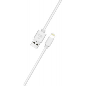 POWERTECH Καλώδιο USB σε Lightning prime PT-706, MFi, copper, 1m, λευκό PT-706