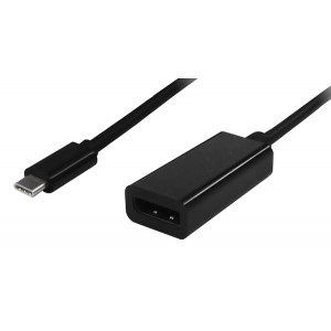 POWERTECH converter USB Type-C σε DisplayPort PTH-039, 4K, ασημί PTH-039