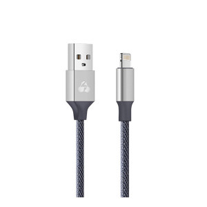 POWERTECH Καλώδιο USB σε Lightning eco small PTR-0049 copper, 1m, ασημί PTR-0049