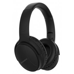 ROCKROSE headphones Reggae MH, wireless & wired, BT 5.0, μαύρα RRWE07