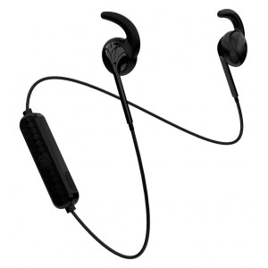 ROCKROSE bluetooth earphones Parkour EE, BT 5.0, 60mAh, μαύρα RRWE10