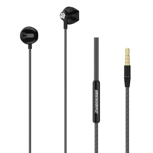 ROCKROSE earphones με μικρόφωνο Sense MC, 3.5mm, 1.2m, μαύρα RRWE24