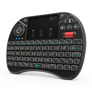 RIITEK ασύρματο πληκτρολόγιο Mini i8X με touchpad, backlit, 2.4GHz RT-MINII8X