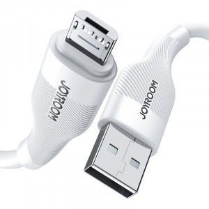 JOYROOM καλώδιο USB σε USB-C S-1030M12C, 3A, 1m, λευκό S-1030M12C-WH