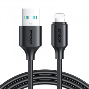 JOYROOM καλώδιο USB σε Lightning S-UL012A9, 2.4A, 1m, μαύρο S-UL012A91M-BK