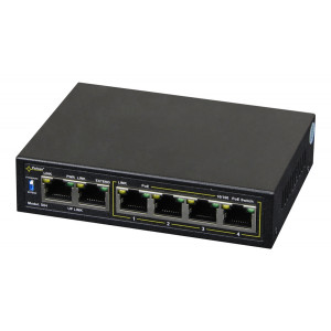 PULSAR PoE Ethernet Switch S64, 6x ports 10/100Mb/s S64
