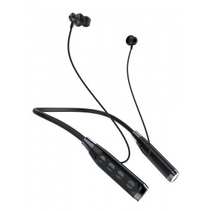 CELEBRAT earphones SE1 με μαγνήτη, Bluetooth 5.3, 800mAh, Φ12mm, μαύρα SE1-BK