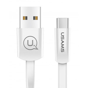 USAMS Καλώδιο USB σε Type-C US-SJ200, 1.2m, λευκό SJ200TC02