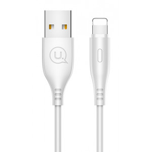USAMS καλώδιο Lightning σε USB US-SJ266, 2A, 1m, λευκό SJ266USB02