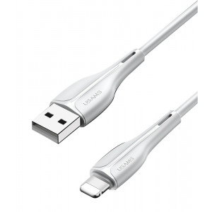 USAMS καλώδιο Lightning σε USB US-SJ371, 2A, 1m, λευκό SJ371USB02
