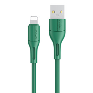 USAMS καλώδιο USB σε Lightning U68, 2A, 1m, πράσινο SJ500USB04