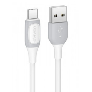 USAMS καλώδιο USB-C σε USB US-SJ596, 3A, 1m, λευκό SJ596USB02