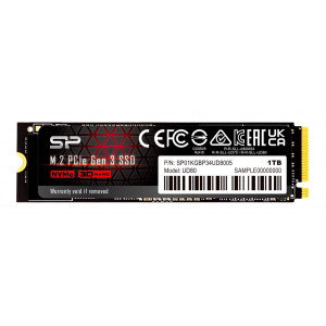 SILICON POWER SSD PCIe Gen3x4 M.2 2280 UD80, 1TB, 3.400-3.000MB/s SP01KGBP34UD8005