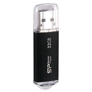 SILICON POWER USB Flash Drive Ultima II, 32GB, USB 2.0, Black SP032GBUF2M01V1K