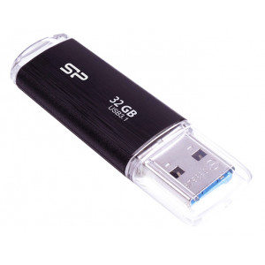 SILICON POWER USB Flash Drive Blaze B02, 32GB, USB 3.0, Black SP032GBUF3B02V1K