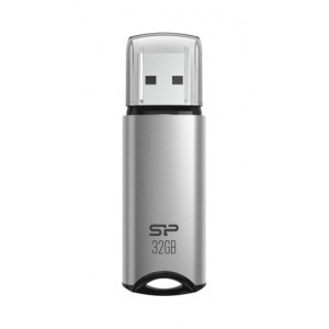 SILICON POWER USB Flash Drive Marvel M02, 32GB, USB 3.2, γκρι SP032GBUF3M02V1S