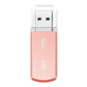 SILICON POWER USB Flash Drive Helios 202, 128GB, USB 3.2, ροζ χρυσό SP128GBUF3202V1P