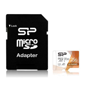 SILICON POWER κάρτα μνήμης Superior Pro microSDXC UHS-I, 256GB, Class 30 SP256GBSTXDU3V20AB