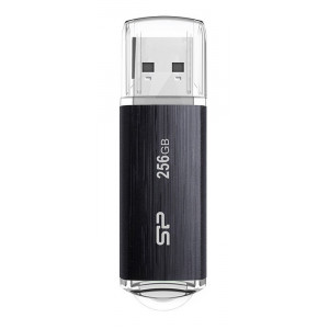 SILICON POWER USB Flash Drive Blaze B02, 256GB, USB 3.2, μαύρο SP256GBUF3B02V1K