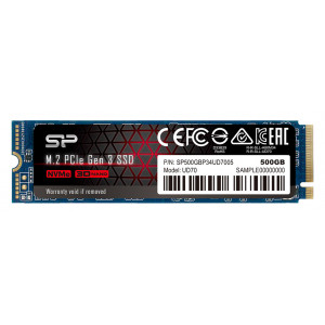 SILICON POWER SSD PCIe Gen3x4 M.2 2280 UD70, 500GB, 3.400-3.000MB/s SP500GBP34UD7005