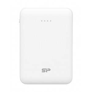 SILICON POWER Power Bank C50 5000mAh, 2x USB Output, White SP5K0MAPBKC50CPW