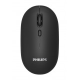 PHILIPS ασύρματο ποντίκι SPK7203, 1600DPI, 4 πλήκτρα, μαύρο SPK7203-BK