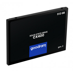 GOODRAM SSD CX400 Gen.2 512GB, 2.5, SATA III, 550-500MB/s, 3D TLC NAND SSDPR-CX400-512-G2