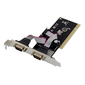 POWERTECH κάρτα επέκτασης PCI σε 2x serial ST320, WHC351Q ST320