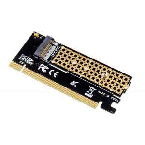 POWERTECH κάρτα επέκτασης 16x PCIe σε M.2 M Key NVMe ST529 ST529