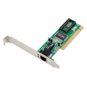 POWERTECH κάρτα επέκτασης PCIe σε 1x RJ45 ST701, RTL8139D ST701