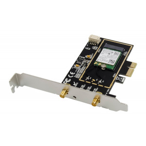 POWERTECH κάρτα επέκτασης PCIe ST718, AC7260 Dual-Band Wireless ST718