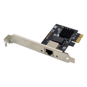 POWERTECH κάρτα επέκτασης PCIe σε RJ45 2.5G ST7266, RTL8125B ST7266
