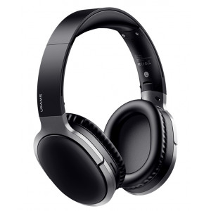 USAMS bluetooth headphones US-YN001, wireless & wired, 40mm, μαύρα TDLYEJ01